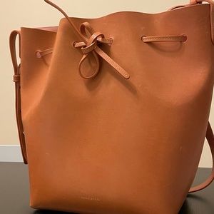 Mansur Gavriel Bucket Bag (Cammello/Rosa)